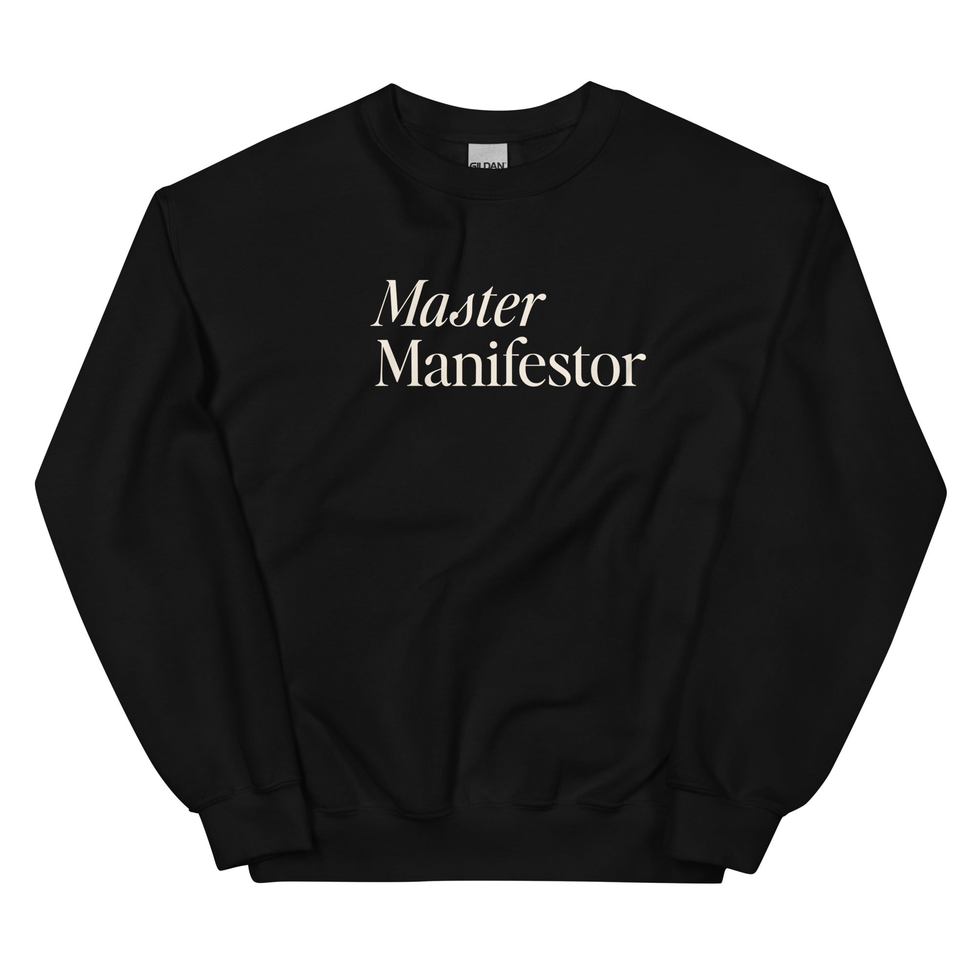 Master Manifestor Black Sweatshirt