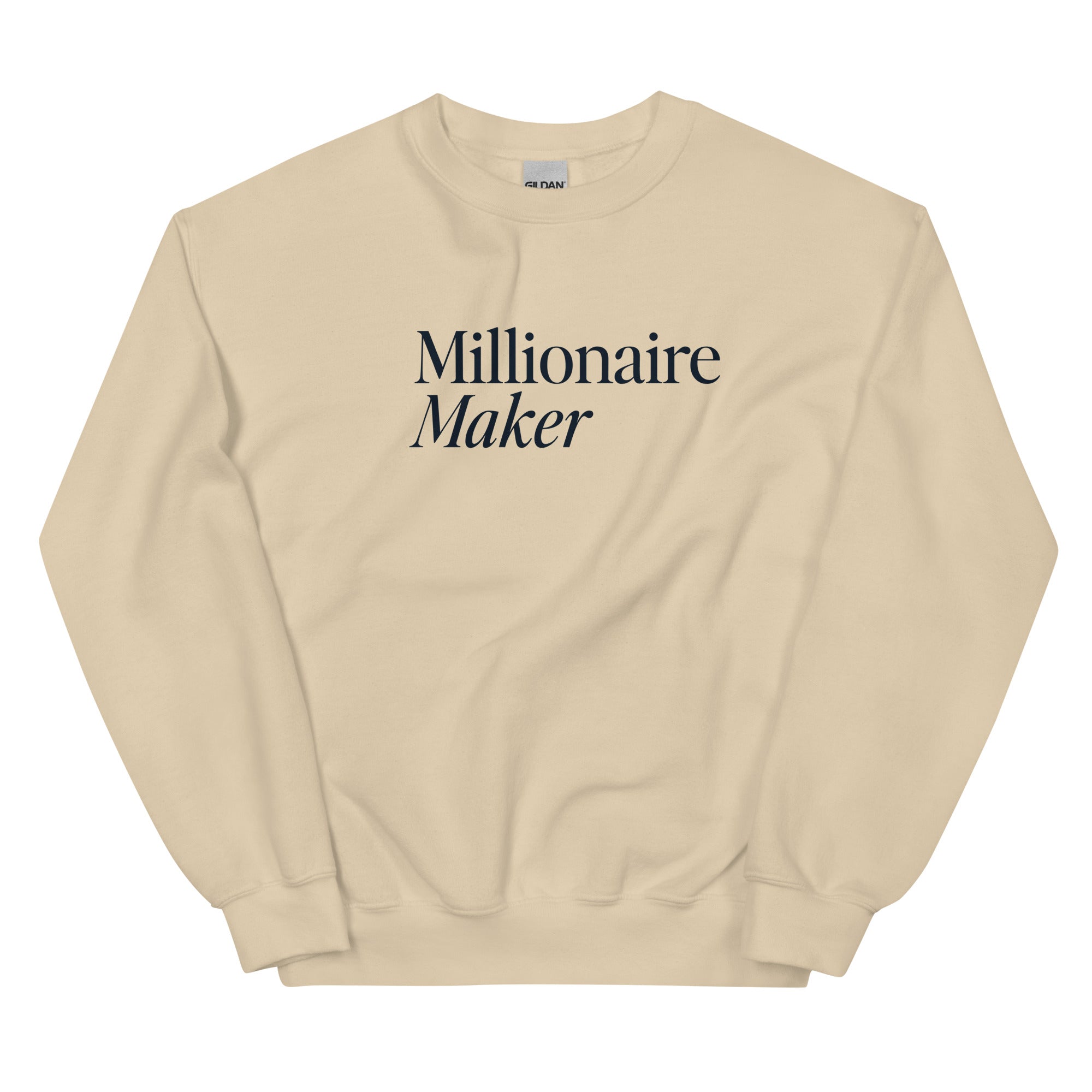 Millionaire Maker Cream Sweatshirt